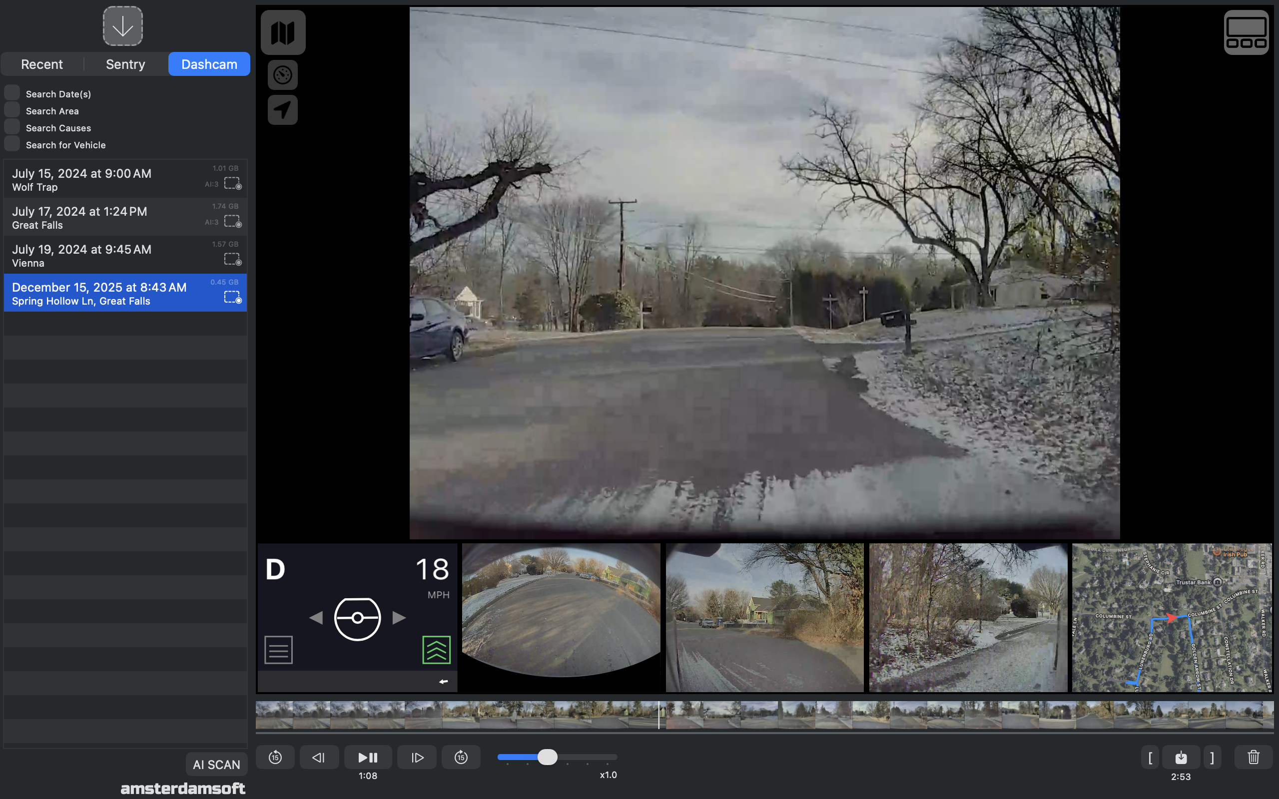 Controls anmd Live Map